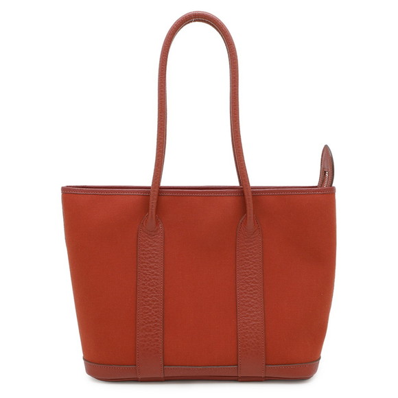 Hermes Hermès Garden Zip PM Tote Bag, Rouge Duchess Toile Officier, Buffle, □... - Picture 1 of 14